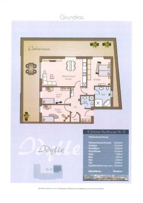 4 Zimmer Penthouse-Wohnung