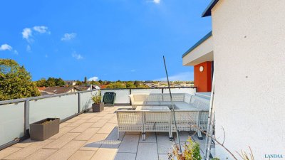 Ihre neue Traumwohnung mit großzügiger Dachterrasse plus 2 Autoplätze zu erwerben