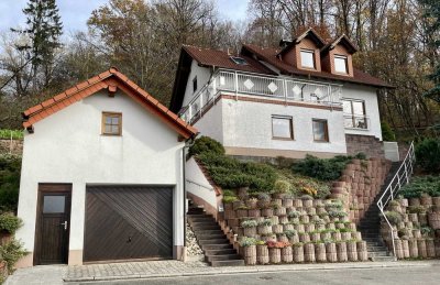 Gepflegtes 1-2 Familienhaus mit toller Aussicht