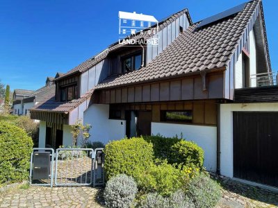 A+ Architektenhaus • 3 Einheiten • 7 Ebenen • 3 Galerien • 3 Garagen • 1A•Hanglage in Laubenheim