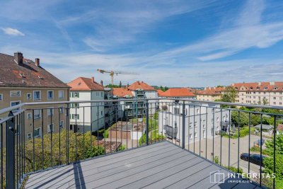 Sanierte Maisonette-Wohnung mit Balkon