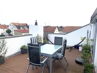 Stylische Maisonette-Wohnung (2,5 Zimmer) mit Traum-Terrasse  zu vermieten!