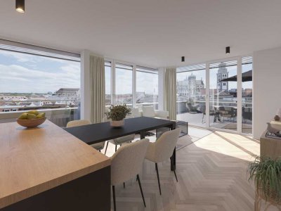 Katip | Leonheart Eleganz: Luxuriöses 2-Zimmer-Penthouse mit Dachterrasse