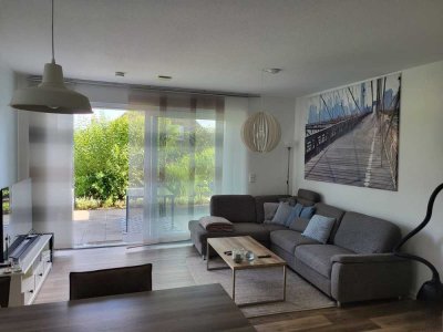 Ansprechende und gepflegte 2-Zimmer-Erdgeschosswohnung mit Terrasse und EBK