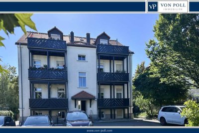Gelegenheit! 4 Raum Maisonettewohnung inkl. Balkon und Stellplatz in Dresden Plauen