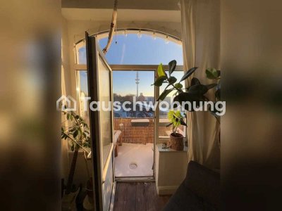 Tauschwohnung: Altbauwohnung mit Balkon in der Schanzen