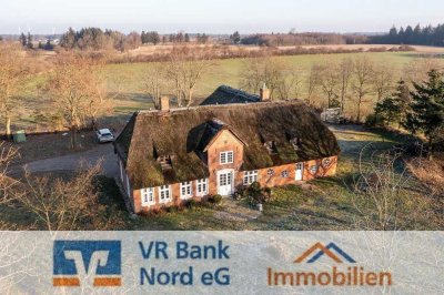 Friesenhaus unter Reet in traumhafter und absoluter Natur-Alleinlage