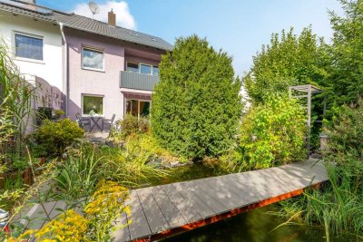 Sie suchen etwas Besonderes? 08/15 war gestern! - DHH mit Garten in Weiherhaus