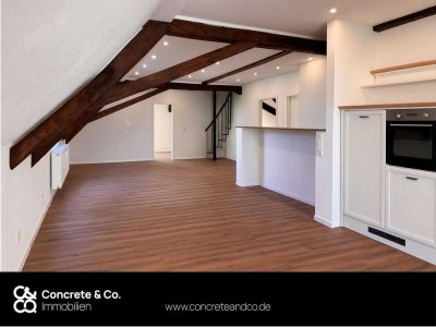 Erstbezug nach Ausbau großzügiger DG Wohnung in TOP Lage Bad Mergentheim mit Garage und Garten