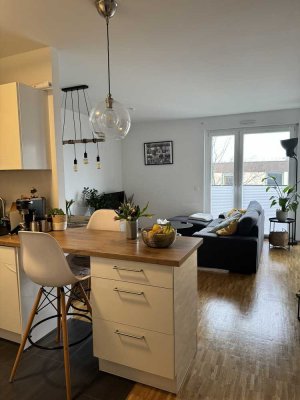 Helle 2-Zimmer-Wohnung mit Balkon in Mainz-Münchfeld