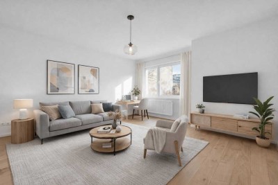 Modernisierte 1-Zimmer-Wohnung in bester Lage mit Potenzial zur Erweiterung!