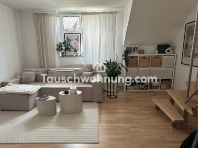 Tauschwohnung: Schöne Maisonette Wohnung zentral gelegen