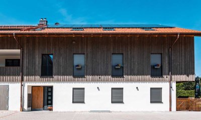 Moderne hochwertige 5-Zi Garten-Wohnung im ländlichen Umfeld