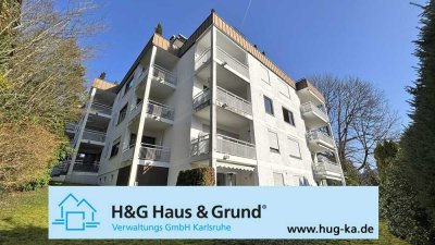 FREI! Großzügige 2,5-Zimmerwohnung mit Balkon und TG-Stellplatz in bester Lage von Baden