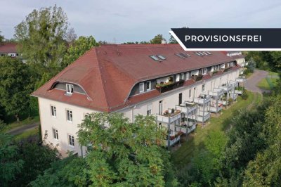 Energieeffizienzklasse B & Balkon: Bezugsfreie 2-Zimmerwohnung nahe Leipzig