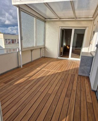 3-Zimmer-Penthouse-Wohnung mit Dachterrasse, Aufzug & Garage – Stuttgart Nähe Mercedes-Benz