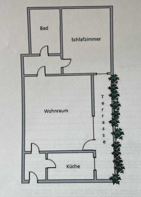2-Zimmer-Whg mit EBK - Nähe Altstadtmarkt