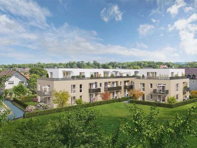 Mit Garten neu starten: 3-Zimmer Wohnung mit Terrasse und traumhaftem Garten