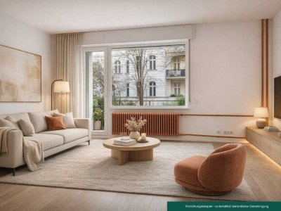 Bezugsfreie Wohnung mit Balkon
in ruhiger Lage nahe Winterfeldtplatz