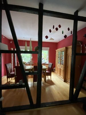 Charmante Altbauwohnung mit freigelegtem Fachwerk in Wuppertal-Cronenberg/Sudberg