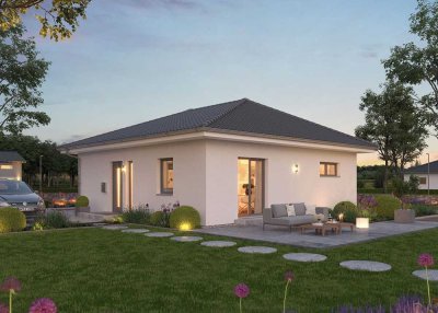 Unser kleinster Bungalow mit vielen Möglichkeiten. Inkl. Baugrundstück!