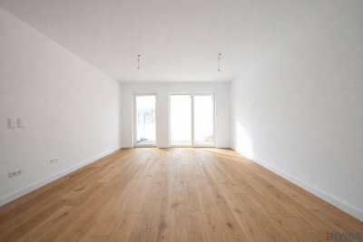 Südseitiger Eigengarten | Erstbezug | 2 Zimmer-Gartenwohnung | ruhiger Innenhof | Luftwärmepumpe | optionaler Tiefgaragenplatz