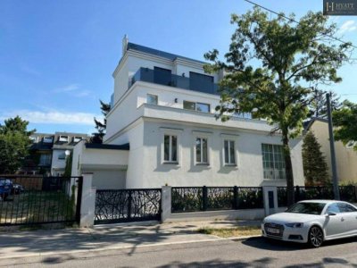 Exklusive Villa in 1130 Wien: Neuwertig, 334m², 7 Zimmer, 4 Terrassen, Personenaufzug, Garage, Outdoor Küche, Wellnessbereich,.....