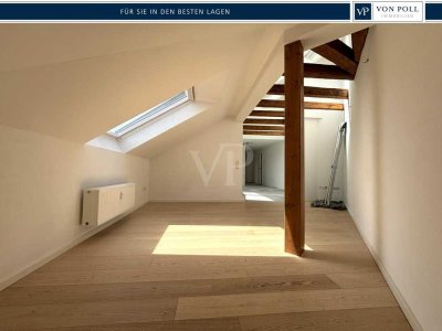 **Exklusive Altbau-Dachgeschosswohnung im Zentrum von Ludwigsburg – Erstbezug nach Sanierung**