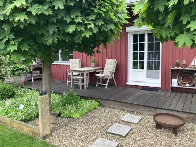 Modernes Landhaus mit idyllischem Garten und neuer Wärmepumpe