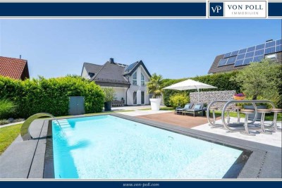Exklusive Immobilie mit Infinity- Pool, Sauna & zus. Baugrundstück – (4 km nach RaBa)