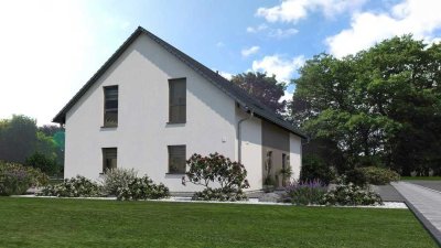 Bauen auf kleineren Grundstücken - Doppelhaushälfte Klassisch & Zeitlos auf ca. 143 m² Wohnfläch