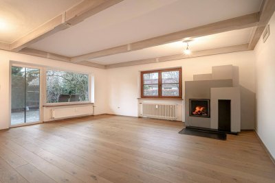 Großzügige Gartenwohnung mit zwei Terrassen (06713)