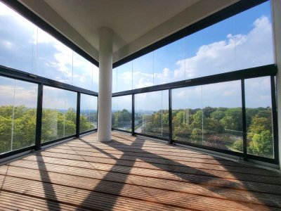 Außergewöhnliches 45 qm Studio-Apartment mit Wintergarten und Ausblick im Dortmunder Kreuzviertel