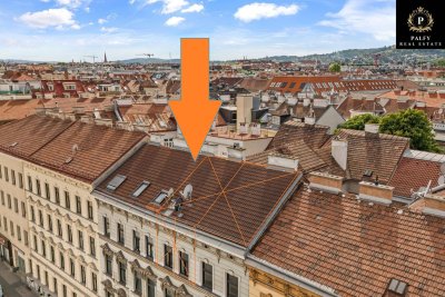 Bestandswohnung &amp; Rohdachboden mit Baugenehmigung