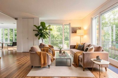 Loft-Feeling als Wohntraum mit Homeoffice auf ganzer Etage