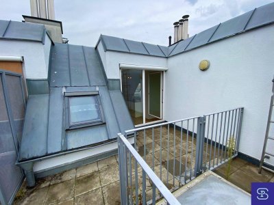 Befristete 88m² DG-Maisonette + 11m² Terrasse im renovierten Stilaltbau zu kaufen - 1170 Wien