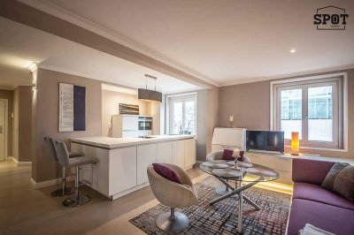 MÖBLIERT: Moderne Wohnung mit Klimaanlage in Maxvorstadt