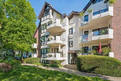 Wohnen am Ostpark – grün, ruhig, stadtnah -charmante Wohnung mit zwei Balkonen und Tiefgarage