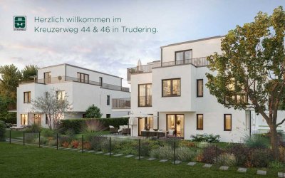 Neubau 4 - Zi. - Wohnung im 1. OG mit Balkon in München-Trudering