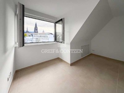 Dachgeschosswohnung mit Domblick