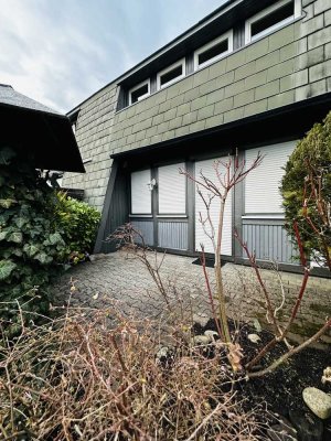 Kleines Häuschen mit Garten