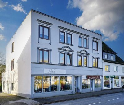 Wedel, Top-Lage, ruhig, zentral, Wasserblick| freie 4-Zi. Wohnung| ca. 86 m² | provisionsfrei