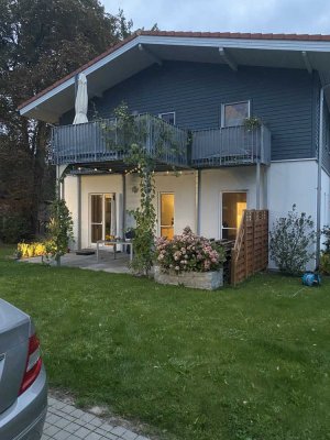 Stilvolle 3-Zimmer-Terrassenwohnung mit geh. Innenausstattung und EBK in Schwielowsee