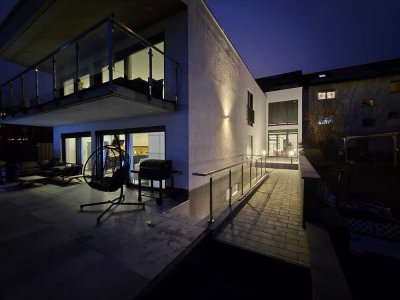 Moderne Maisonette-Neubauwohnung mit Terrasse und Fernblick