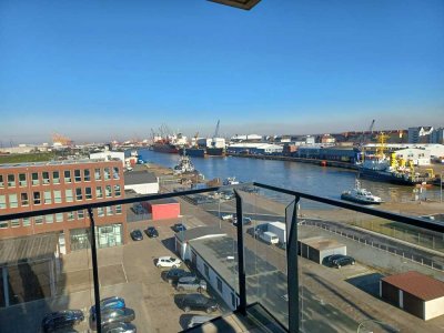 "Am neuen Hafen" 3 Zimmer mit Parkett, EBK, FBH und Balkon