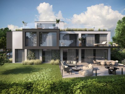Exquisites Einfamilienhaus am Schafberg mit atemberaubenden Wienblick | Dachterrasse | provisionsfrei