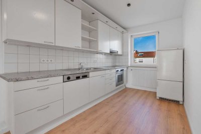 Leerstehende 3-Zimmer-Wohnung mit Balkon nahe Universität Ulm / WG-geeignet