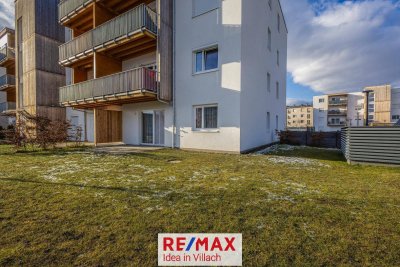 Neuwertige Gartenwohnung mit Terrasse &amp; Tiefgarage