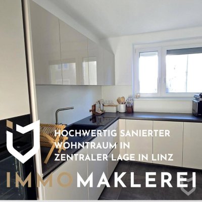 HOCHWERTIG SANIERTER WOHNTRAUM IN ZENTRALER LAGE IN LINZ