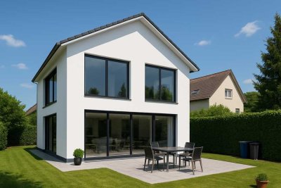 Freistehendes Haus (Neubau) auf wunderschönem Grundstück in bester Lage